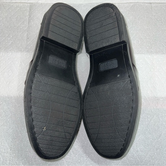 Nunn Bush Kent Men's Moc Toe Penny Loafer Burgundy Leather Dress Shoes Size 9.5M - Picture 9 of 11